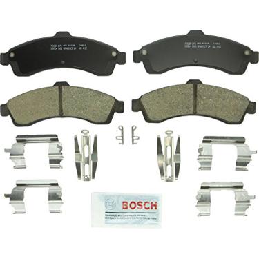 Imagem de Bosch Automotive Conjunto de pastilhas de freio a disco de cer mica premium QuietCast BC882 para Buick selecionado; Chevrolet SSR, Trailblazer, Trailblazer EXT; GMC Envoy, Envoy XL