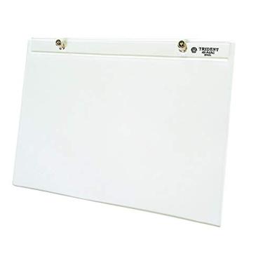 Imagem de Prancheta Portátil em Acrílico Cristal com 3 mm de Espessura, Trident 48-A4AC, Incolor, Formato A4