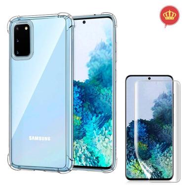 Imagem de Capinha Case Galaxy S20 Anti Impactos + Película de Gel