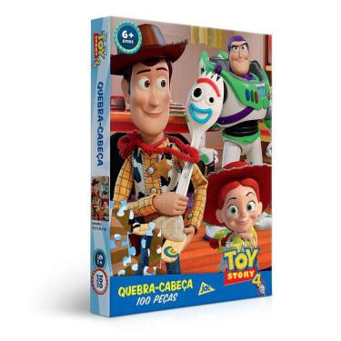 Imagem de Quebra-Cabeça Toy Story 4 Com 100 Peças - Toyster