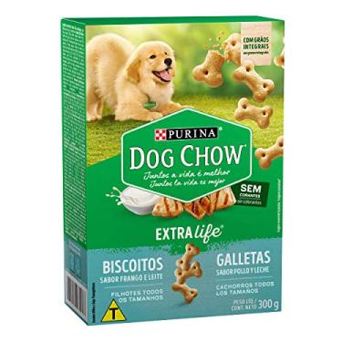Imagem de Purina Dog Chow Biscoito Cães Filhotes Dog Chow Frango E Leite 300G