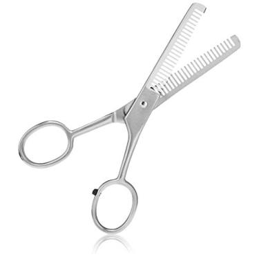 Imagem de Mundial Tesoura Cabelo Desbastar 5'' S/A Prateado