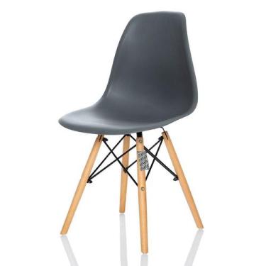 Imagem de Cadeira Charles Eames Eiffel Cinza Escuro - Kzabela - Kza Bela