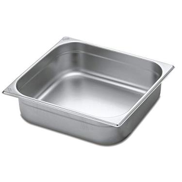 Imagem de Conjunto de Cubas 10 peças Tramontina GN 2/3 em Aço Inox sem Alças Profundidade 40 mm - Aço 304