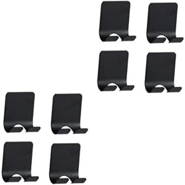 Imagem de 8 Pçs Cabide De Navalha Ganchos De Parede Ganchos De Armazenamento Ganchos De Armazenamento De Banheiro Ganchos De Armário Rack De Gancho Toalhinha Gancho De Barbear Cabide De Barbeador Suporte De