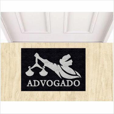 Imagem de Tapete Capacho Entrada De Escritório Advocacia, Medida Porta.