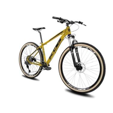 Imagem de Bicicleta Aro 29 Kog 12V Freio Disco Hidráulico Trava,17,Amarelo Preto