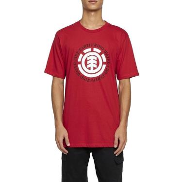 Imagem de Camiseta Element Seal Color WT24 Masculino Vermelho