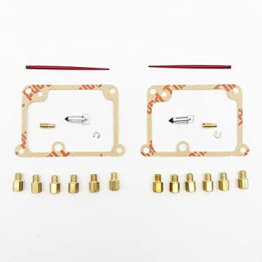 Imagem de Kit de reparo de carburador Peças de reposição para 350 KIT DE JATO COMPLETO 12 bicos principais 2 pilotos 2 agulhas (Cor: 1 conjunto)