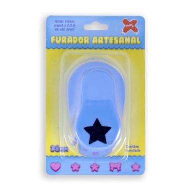 Imagem de Furador Make+ - Gigante Estrela (Papel e EVA)