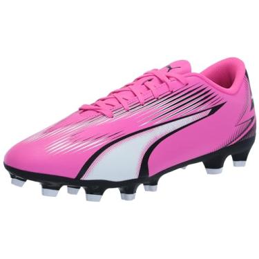 Imagem de PUMA Tênis masculino Ultra Play Firm Artificial Ground, Rosa veneno - Puma Branco-Puma Preto, 10.5