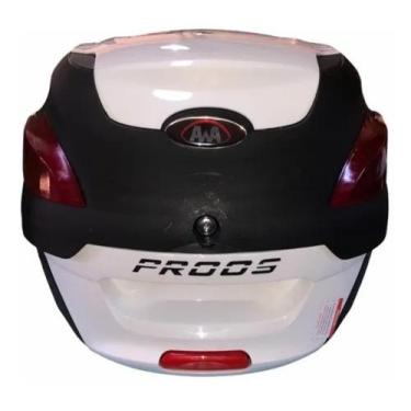 Imagem de Baú para Moto Branco 41L Universal - Awa