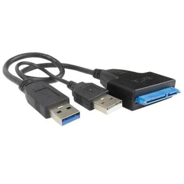 Imagem de Adaptador Usb 3.0 Para Sata III Hd Notebook 2.5mm e Ssd - DEX