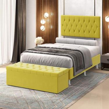 Imagem de Kit Painel Centaurus 160 e Calçadeira Sagitarius Sued Aradecor, Amarel