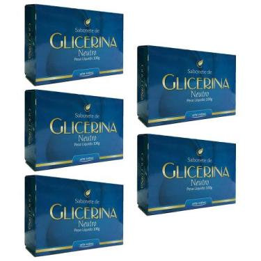 Imagem de combo 5x sabonete de glicerina neutro suave a base de óleo vegetal lim