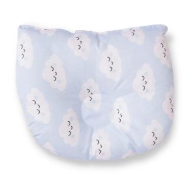 Imagem de Travesseiro de Bebê Anatômico Nuvem Azul - Miguel Baby
