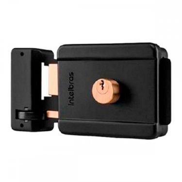 Imagem de Fechadura Eletrica Intelbras Fixa Fx 500, Preto