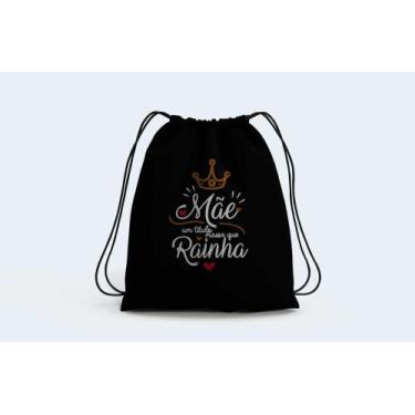 Imagem de Mochila Saco Aniversário Mãe Rainha - Deluzz
