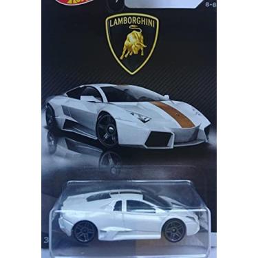 Imagem de Hot Wheels 2017 Lamborghini Series Replacement for Lamborghini Reventon 8/8, White Y
