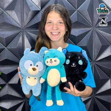 Imagem de Kit de 3 Pelúcias Super Macias - Ideal para Abraçar e Colecionar - Toy