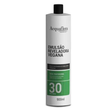 Imagem de Emulsão Reveladora Vegana Acquaflora 30 Volumes 900ml