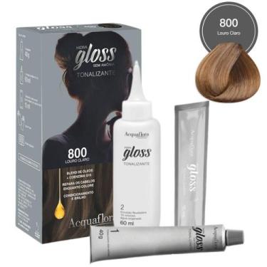 Imagem de Tonalizante Acquaflora Hidra Gloss 800 Louro Claro
