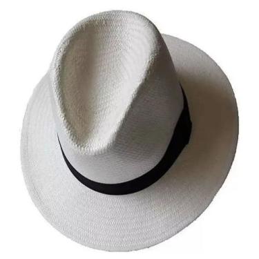 Imagem de Chapéu Modelo Panamá Feito A Mão Artesanal Menor Preço Do Ml - Vitrine