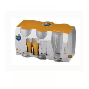 Imagem de Copo Vidro Cerveja Frevo Chopp Nadir 220ml - Cj 6 Unidades - Nadir Fig