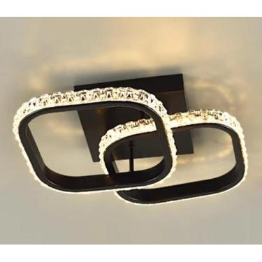 Imagem de Luminária De Teto Plafon de Sobrepor Led Moderna  para Corredor Sala Q