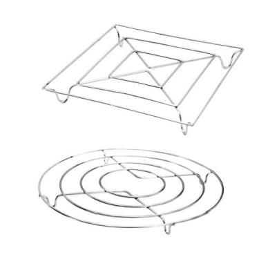 Imagem de Descanso De Panela Red E Quadrado - Lazi