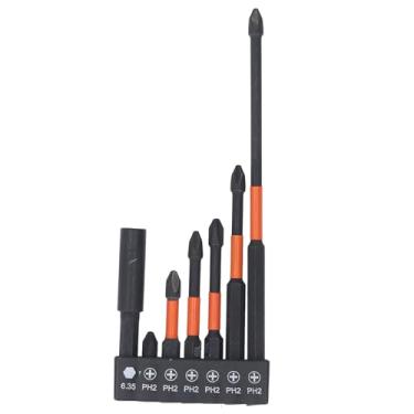 Imagem de Conjunto Versátil de Bits de Chave de Fenda, Resistente Ao Impacto, Conjunto de Bits de Chave de Fenda Com Suporte Magnético para Lidar Com Drivers de Impacto