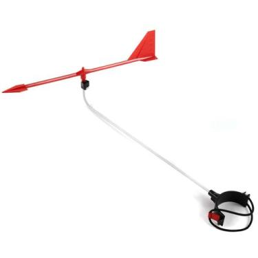 Imagem de Biruta Front Hawk Race Laser Dingue 10 Pol Preto - Hawk Marine
