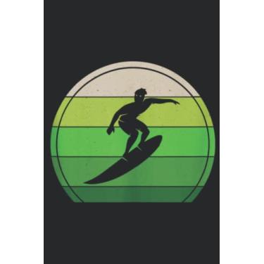 Imagem de Vintage Kite Kitesurfing Kiteboarding Windsurfing Kitesurfer Art: Lined Journal Notebook To Do Schedule, Medium 6x9 Inches, 100 Pages, Printed Cover