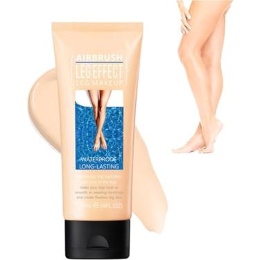 Imagem de Plymun Maquiagem para Pernas À Prova D'Água, Sem Transferência, Maquiagem para Cobrir Veias Das Pernas, para Varizes, À Prova D'Água, Pele Negra, Maquiagem para Cobrir Cicatrizes Nas Pernas E No Corpo