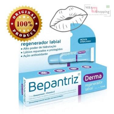 Imagem de Regenerador e Hidratante Labial Bepantriz Creme 7,5ml CIMED