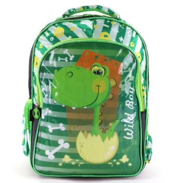 Imagem de Mochila Infantil Escolar Menino Bolsa Infantil Impermeável Resistente 