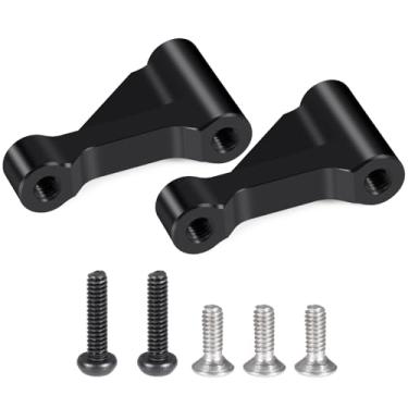 Imagem de JGGZONE 2Pcs Aluminum Alloy Front Brace Set Upgrades Parts Accessories Compatible with LOSI 1/16 Mini-B Buggy 1/18 Mini-T 2.0 Stadium Truck Replacement Parts, Front Chassis Brace