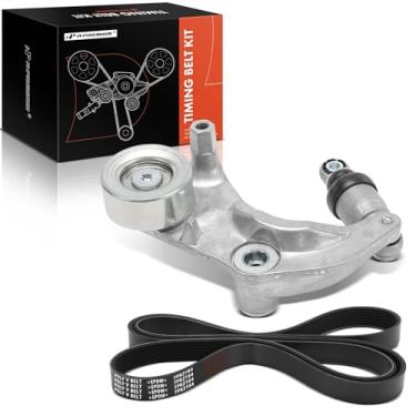 Imagem de A-Premium Kit de transmissão de correia serpentina do motor compatível com Honda Cars - Civic 2007-2011