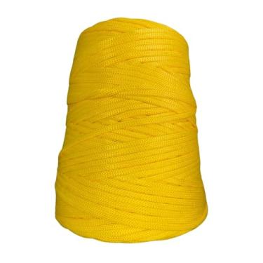 Imagem de Fio Náutico Cordão 5mm: 500g – Ideal para Crochê, Tricô, Macramê e Artesanato – 100% Polipropileno – Bastos e Bazani (Ouro)