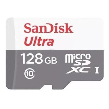 Imagem de Cartão Memória Sandisk Sdsquns-128G-Gn6Ta Ultra Adaptador Sd