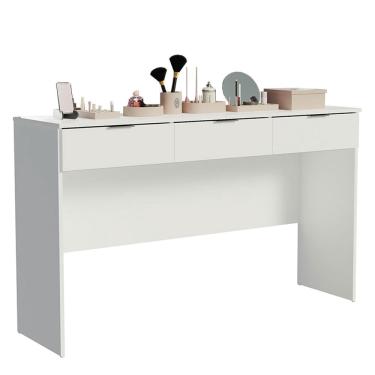 Imagem de Penteadeira Madesa Camarim Carly com 3 Gavetas (Sem Painel)