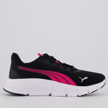 Imagem de Tênis Puma Flexfocus Lite Modern Feminino Preto e Rosa, 36