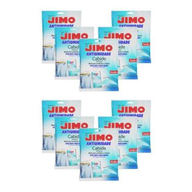 Imagem de Kit Com 10 Anti Umidade Cabide 250g Desumidificador Para Guarda Roupa 