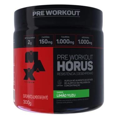 Imagem de Pré-Treino Hórus Max Titanium - 300g, 1, 300g, 300g, Limão Yuzu