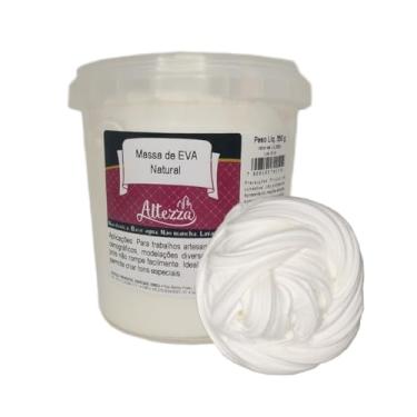Imagem de Massa de EVA 350g Natural Massinha de Modelar Pronta Para Artesanato Altezza