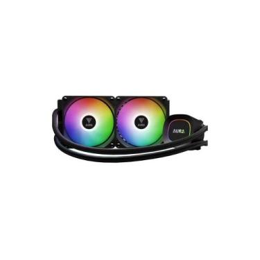 Imagem de Water Cooler Gamdias Aura Gl240 Lite Argb 240Mm Preto