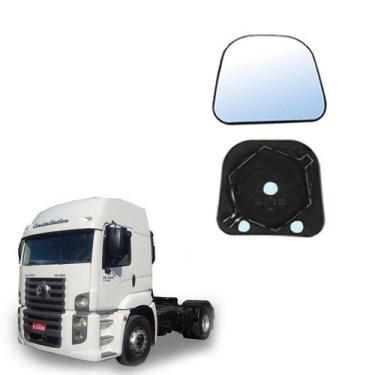 Imagem de Vidro Retrovisor Auxiliar Scania S4 S5 Sem Desembaçador - Globo