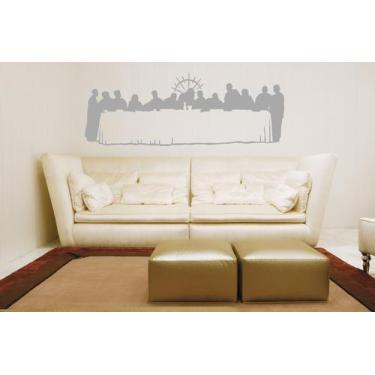 Imagem de Decoração de Parede Adesivo Santa Ceia Lindo para Sala Quarto - Gaudes