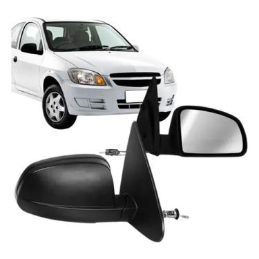 Imagem de Retrovisor Celta Prisma 2006 2007 2008 A 2014 Com Controle - Retrovex,