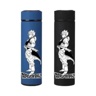 Imagem de Garrafa De Água Isolada De Aço Inoxidável Dragon Ball Kakarotto Goku D